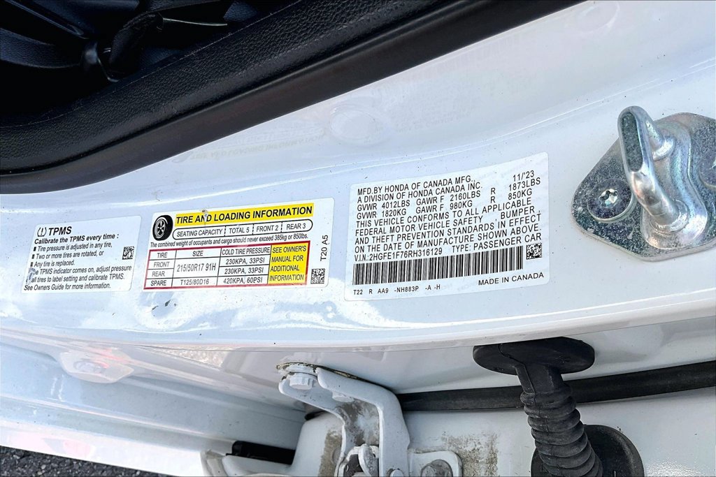 Used 2024 Honda Civic EX image 16