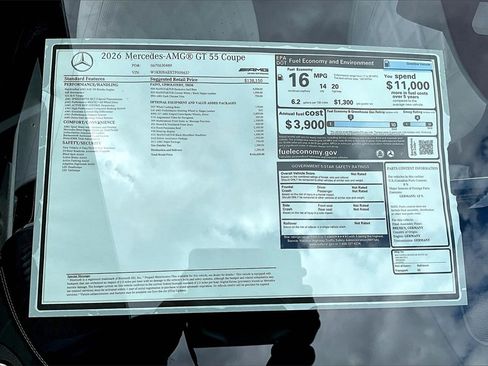 New 2026 Mercedes-Benz AMG GT 55 image 14