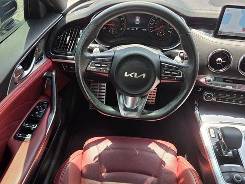 Used 2022 Kia Stinger GT2 w/ Red Interior Color Package RWD image 14
