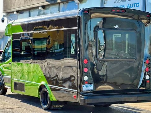 Used 2018 Ford Transit 350 156 DRW w/ Shuttle Bus Prep Package RWD image 3