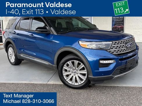 Used 2020 Ford Explorer Limited w/ Class III Trailer Tow Package image 1