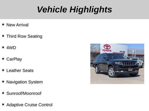 Used 2023 Jeep Grand Cherokee L Limited w/ Luxury Tech Group II image 5