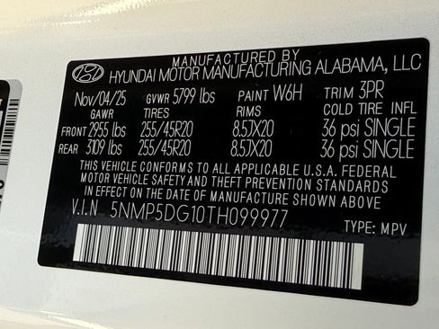 New 2026 Hyundai Santa Fe Calligraphy image 26