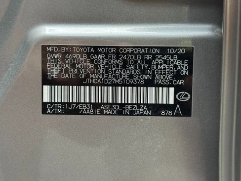 Used 2021 Lexus IS 300 w/ Comfort Package RWD image 46
