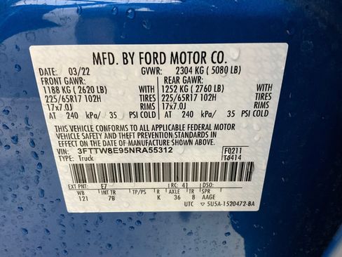 Used 2022 Ford Maverick XLT FWD image 32