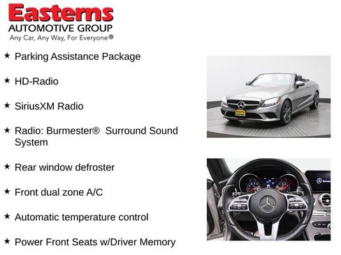 Used 2020 Mercedes-Benz C 300 4MATIC Cabriolet w/ Parking Assistance Package image 11