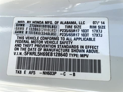 Used 2014 Honda Odyssey EX-L image 24