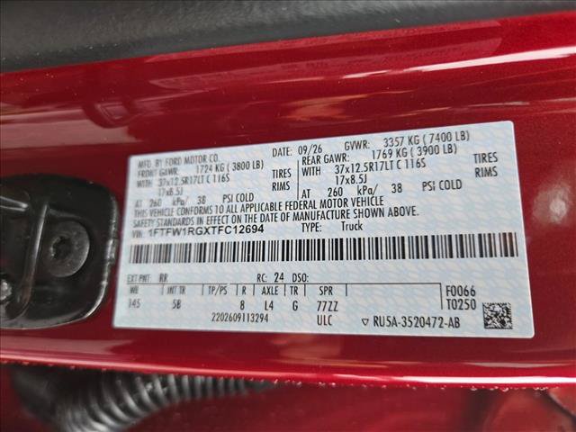 New 2026 Ford F150 Raptor AWD/4WD image 17
