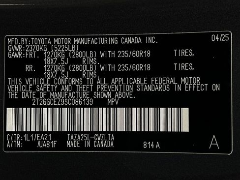 Used 2025 Lexus NX 350 AWD w/ Accessory Package (2T) image 24