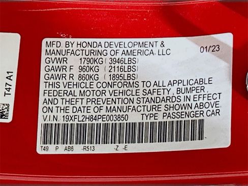 Used 2023 Honda Civic Sport image 27