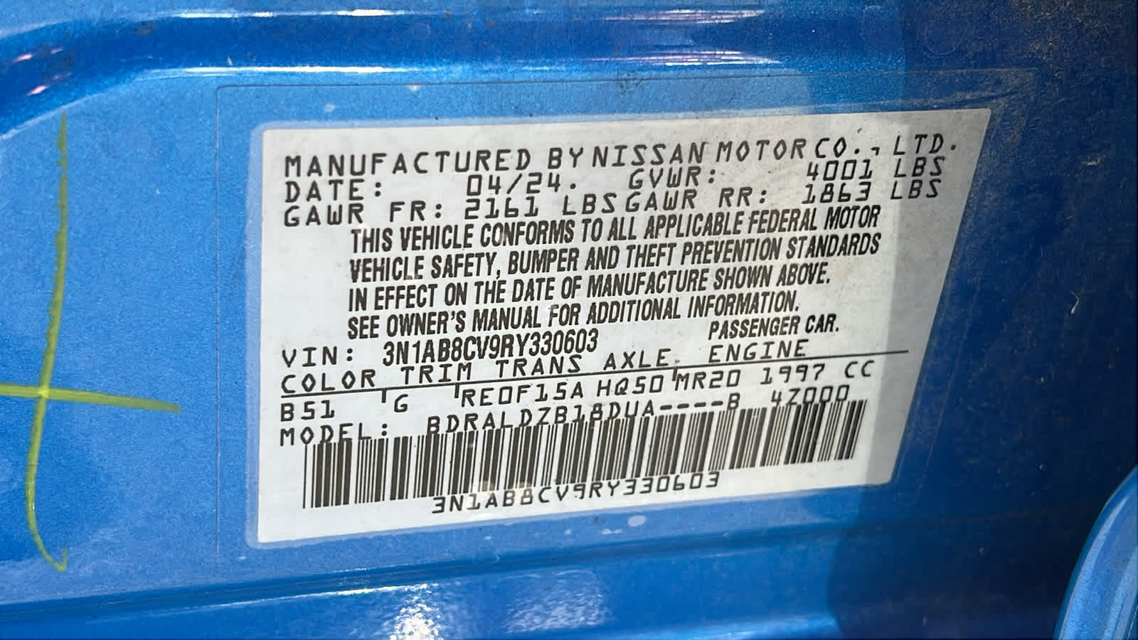 Used 2024 Nissan Sentra SV FWD image 30