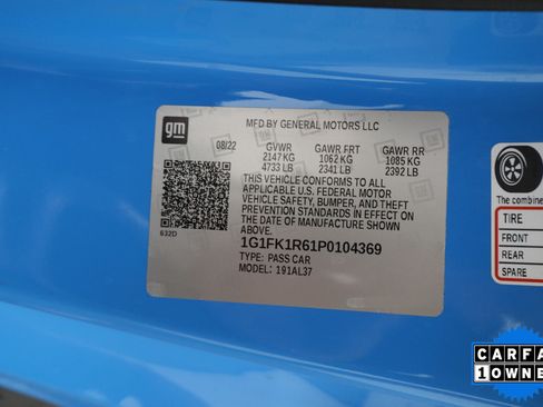 Used 2023 Chevrolet Camaro ZL1 RWD image 37