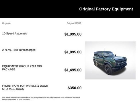 Used 2023 Ford Bronco Big Bend AWD/4WD image 6