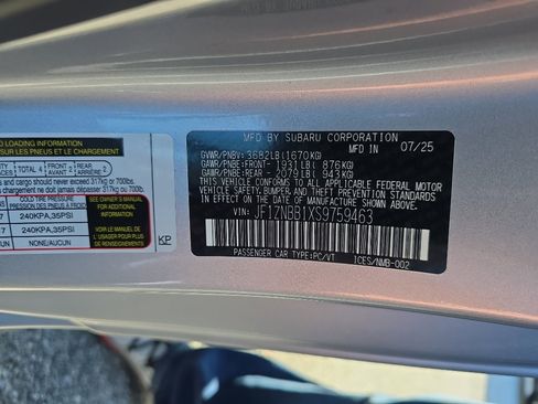 Used 2025 Toyota GR86 w/ ALL Weather Mat Package (TMS) RWD image 29