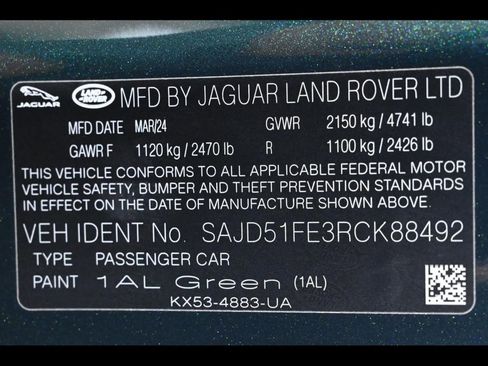 Used 2024 Jaguar F-TYPE R AWD/4WD image 32