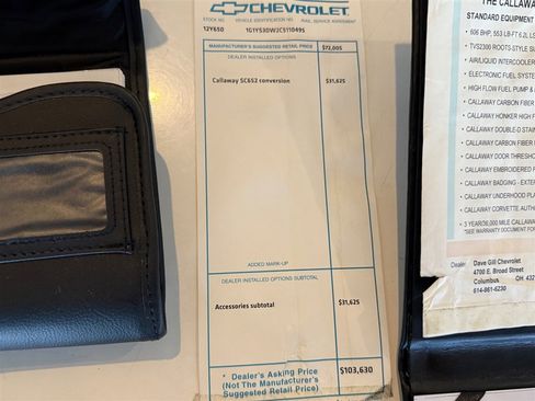 Used 2012 Chevrolet Corvette Grand Sport w/ 3LT Preferred Equipment Group image 83