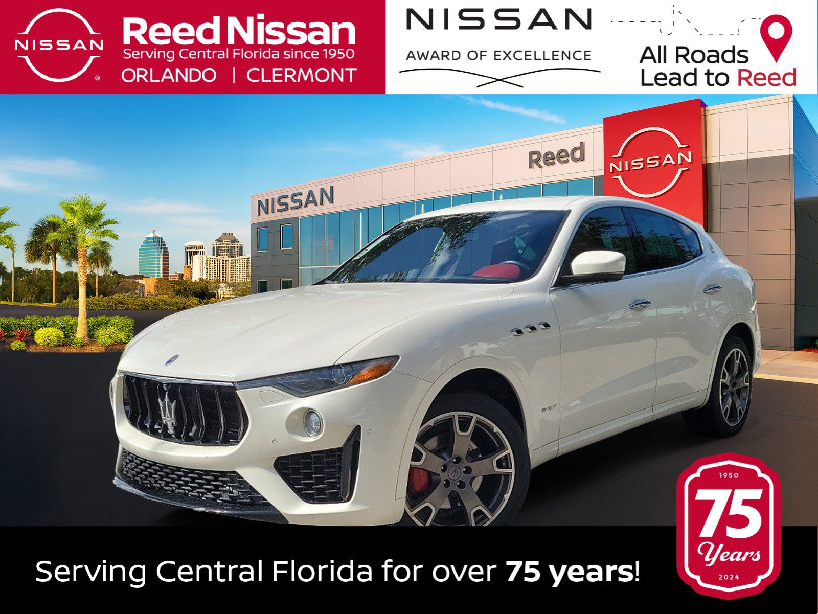 Used 2019 Maserati Levante GranSport AWD/4WD image 1