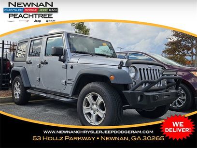 Used 2016 Jeep Wrangler Unlimited Sport w/ Quick Order Package 24S