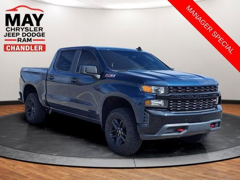Used 2021 Chevrolet Silverado 1500 Custom Trail Boss AWD/4WD image 21