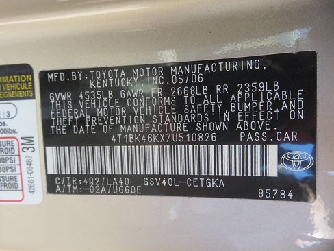 Used 2007 Toyota Camry XLE FWD image 29