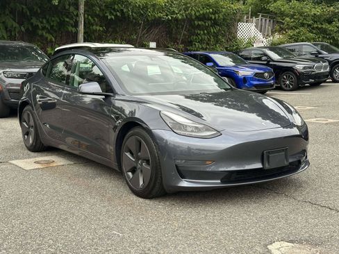 Used 2021 Tesla Model 3 Long Range AWD/4WD image 1