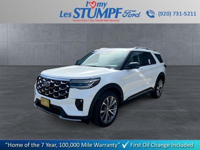 Certified 2025 Ford Explorer Platinum w/ Ultimate Package AWD/4WD image 1