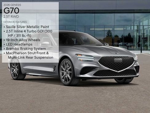 New 2026 Genesis G70 2.5T image 3