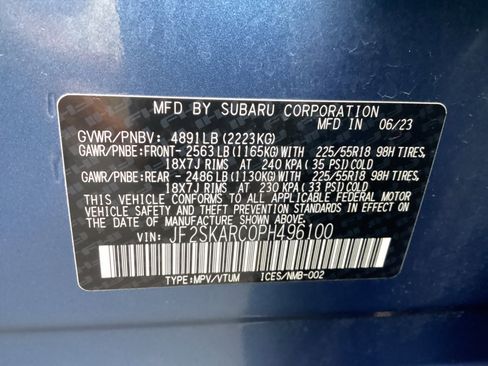 Certified 2023 Subaru Forester Touring image 16