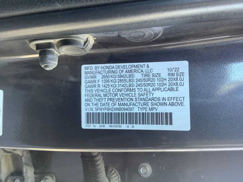 Used 2022 Honda Pilot Special Edition image 10