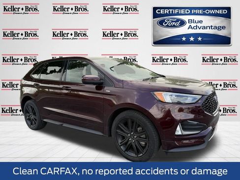 Certified 2022 Ford Edge ST-Line AWD/4WD image 1