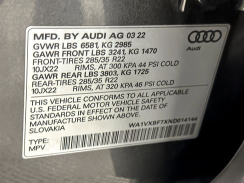 Used 2022 Audi Q7 3.0T Prestige w/ Prestige Package image 28