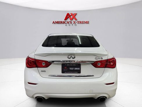 Used 2016 INFINITI Q50 Red Sport 400 AWD/4WD image 6