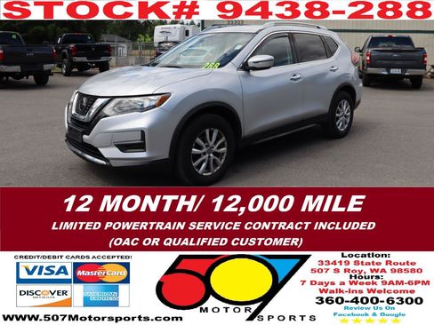 Used 2020 Nissan Rogue SV AWD/4WD image 3