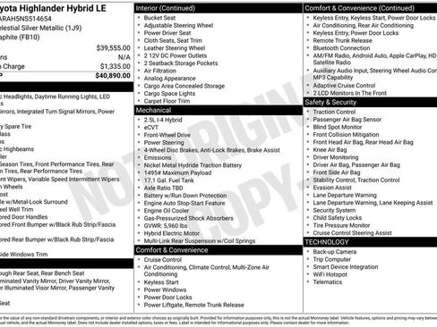 Used 2022 Toyota Highlander LE image 6