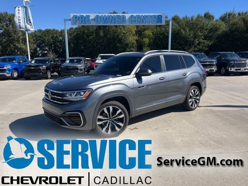 Used 2021 Volkswagen Atlas SEL R-Line image 1