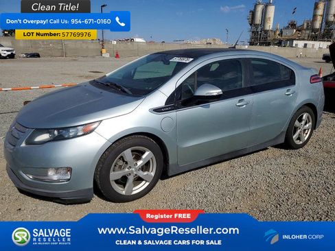 Used 2012 Chevrolet Volt Premium w/ Premium Trim Package FWD image 1