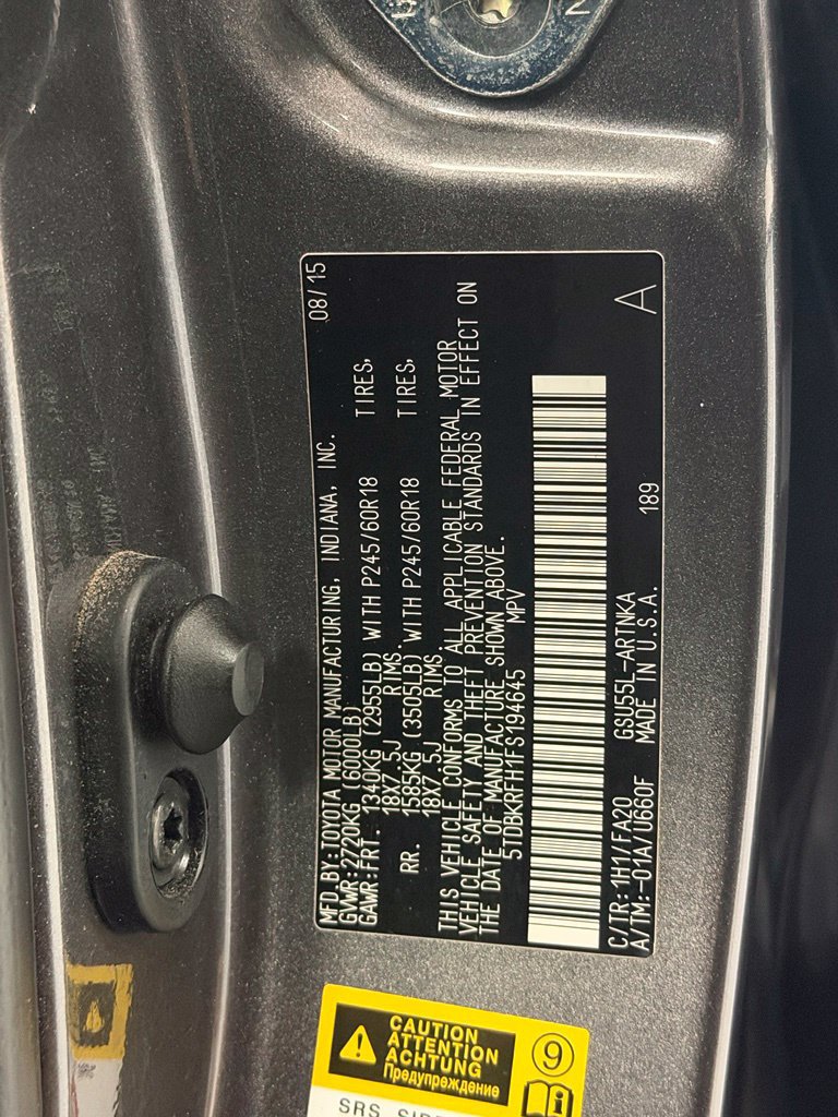 Used 2015 Toyota Highlander LE AWD/4WD image 27