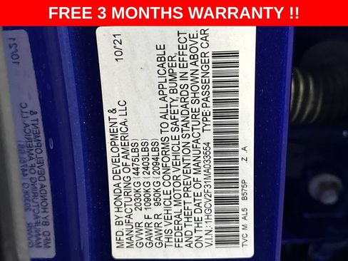 Used 2021 Honda Accord Sport image 25