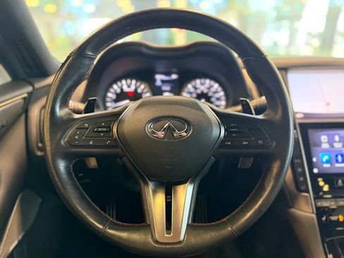 Used 2019 INFINITI Q50 Red Sport 400 w/ Sensory Package AWD/4WD image 24