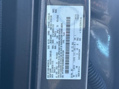 Used 2021 Ford F150 Lariat w/ Equipment Group 502A High image 57