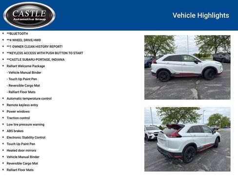 Used 2023 Mitsubishi Eclipse Cross Ralliart AWD/4WD image 3