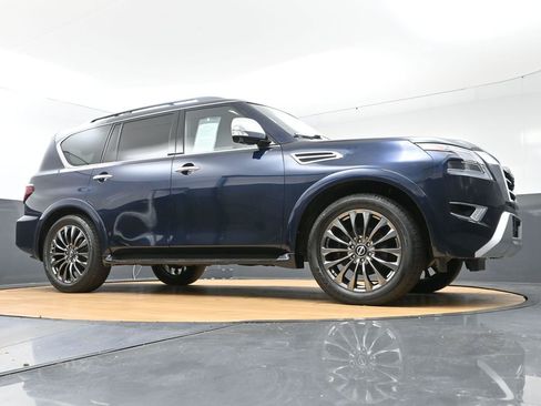 Used 2021 Nissan Armada Platinum w/ Captain's Chairs Package AWD/4WD image 52