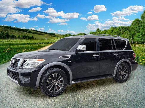 Used 2018 Nissan Armada Platinum w/ Captain Seat Package RWD image 2