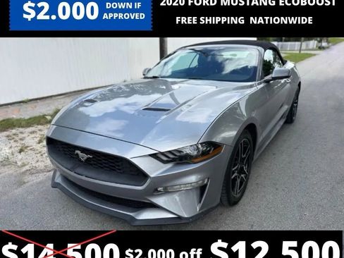 Used 2020 Ford Mustang Premium RWD image 1