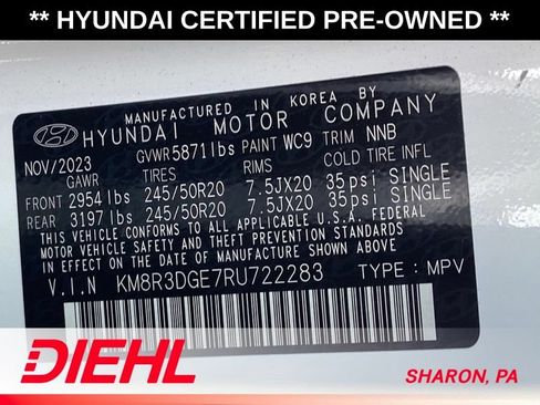 Used 2024 Hyundai Palisade XRT AWD/4WD image 9