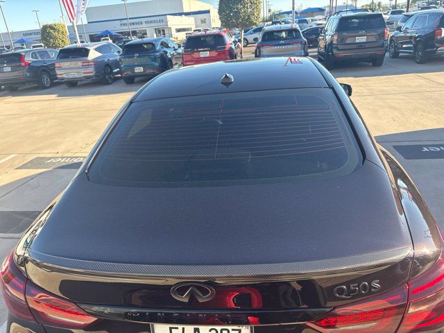Used 2024 INFINITI Q50 Red Sport 400 w/ Black Opal Edition RWD image 7