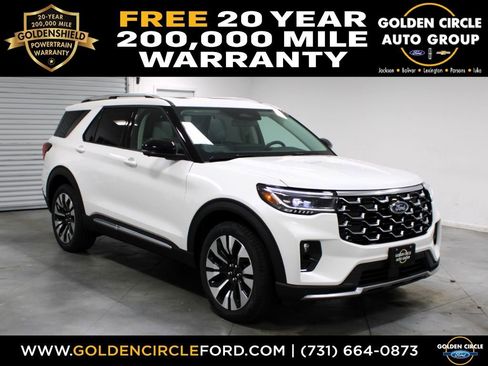 New 2026 Ford Explorer Platinum w/ LUX Leather Package image 1