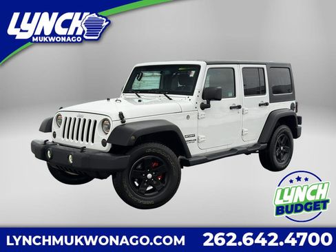 Used 2016 Jeep Wrangler Unlimited Sport w/ Quick Order Package 24S image 1