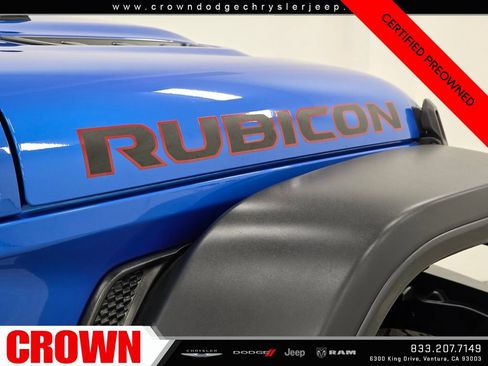 Certified 2025 Jeep Wrangler Unlimited Rubicon AWD/4WD image 10