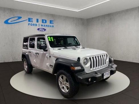 Used 2021 Jeep Wrangler Unlimited Sport image 1